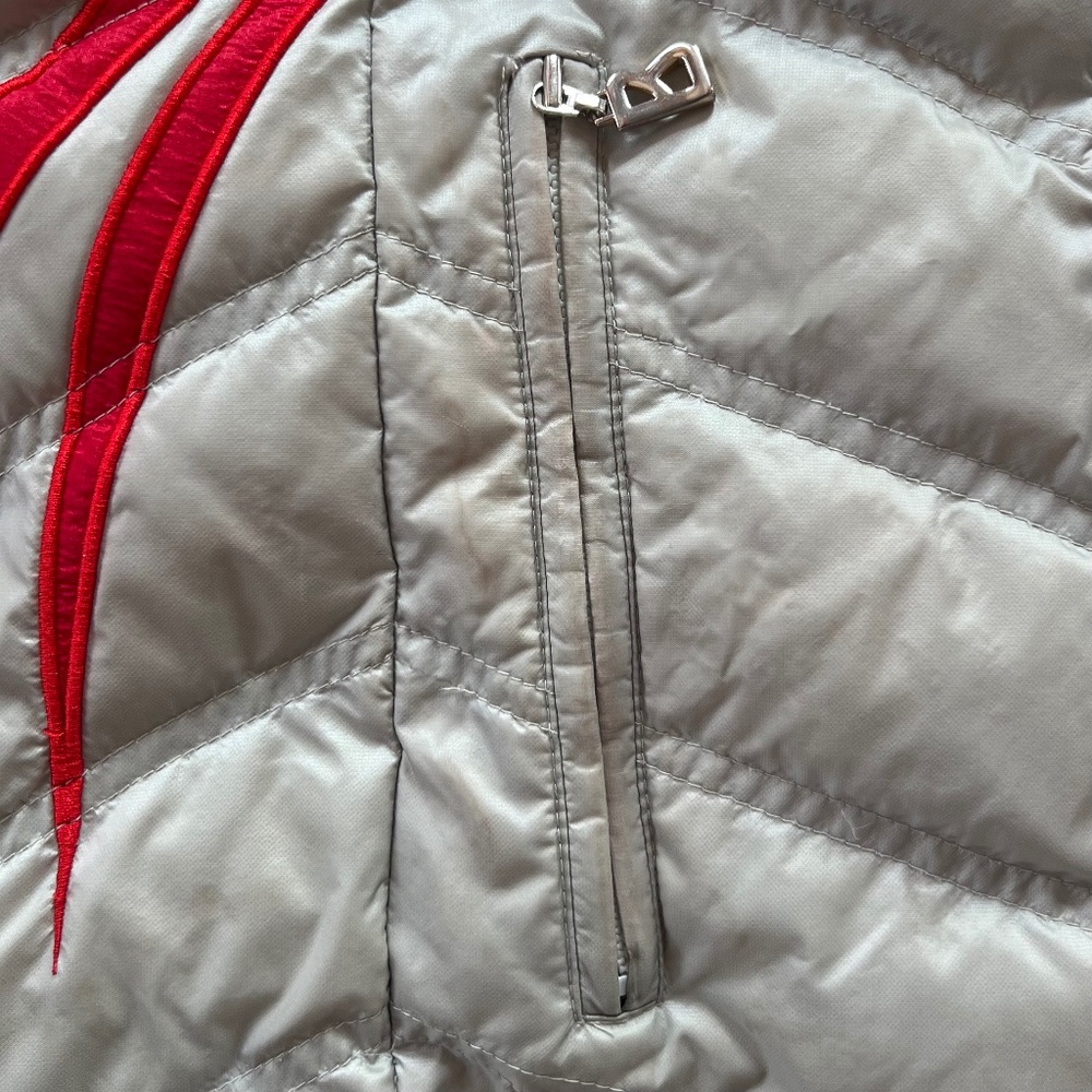 Beautiful Bogner ski jacket with chinoiserie bird motif - Picture 6 of 9